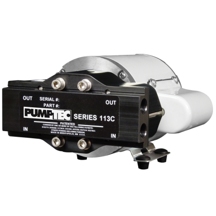 Pumptec 113C-090/M72 230V Plunger Pump & Motor
