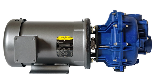 John Blue PSP-3340-E10TB-1FLG 3" Flanged Self-Priming Poly Centrifugal Pump W/ Electric Motor (10 HP, One Phase)