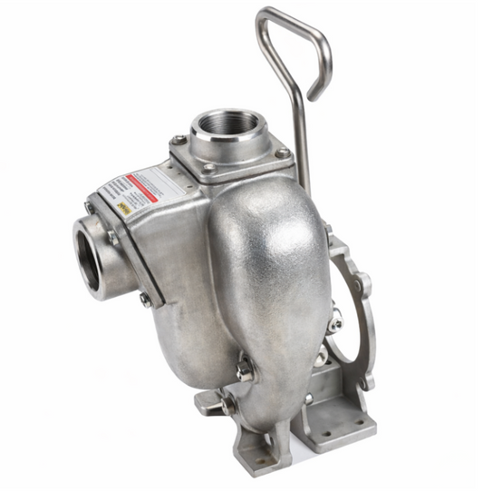 200PO-SS 2" Stainless Steel Pump Only w/ 3/4" Straight Shaft