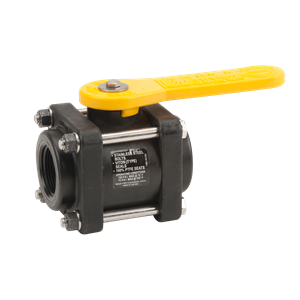 1-1/4" Full Port Poly Ball Valve