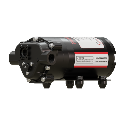 Remco 3321-2E1-82B Electric Diaphragm Pump (1.2GPM, 60PSI, Bypass)
