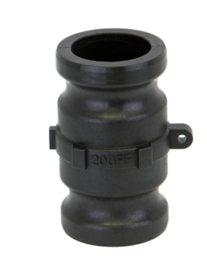 2" Male Adapter X 2" Male Adapter Poly Cam Lever Coupling