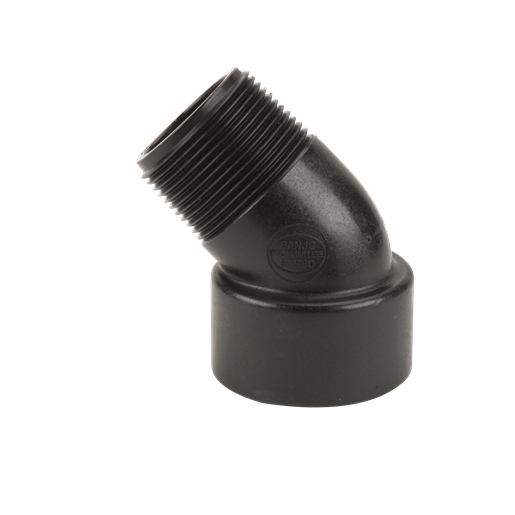 1-1/4" 45° Poly Street Elbow