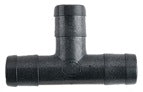 1/2" x 1/2" x 3/8" Hose Barb Tee