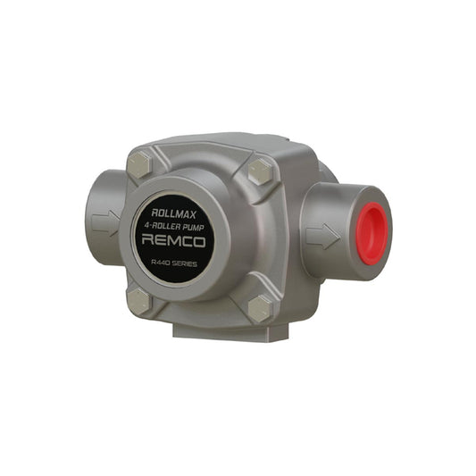 Remco R440SS RollMax 4 Roller Pump, Stainless Steel, CW Rotation with 5/8" Shaft