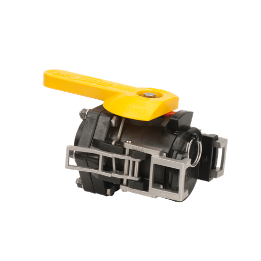 2" Full Port Poly Dry-Mate Female X FPT NPT With FKM Seals