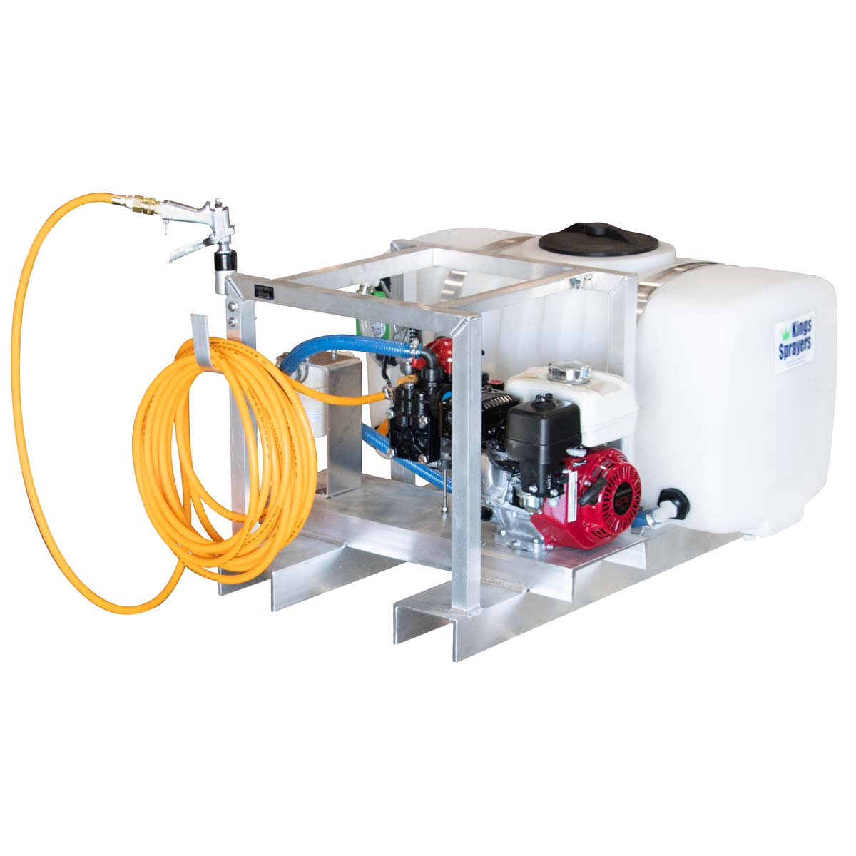 Kings Sprayers 50 Gallon Skid Sprayer with 10 gpm Diaphragm Pump