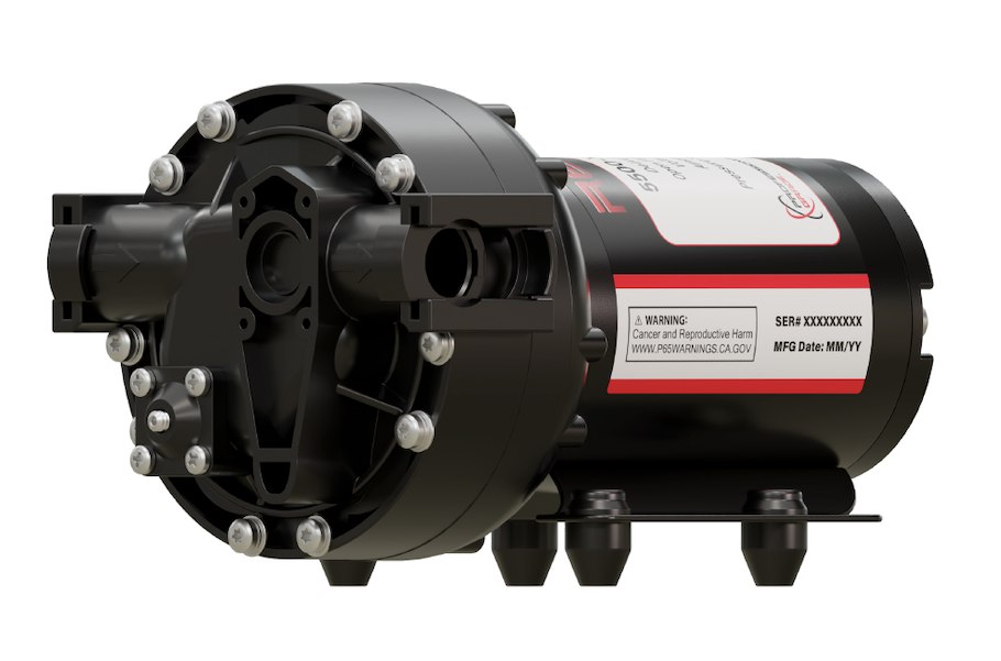 Remco 5517-2I1-63B Electric Diaphragm Pump (5.3GPM/100PSI, Bypass)