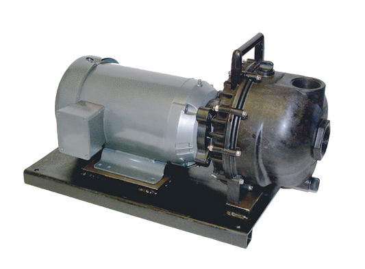 2" Poly Centrifugal Pump with 5 HP Three Phase Electric Motor with EPDM