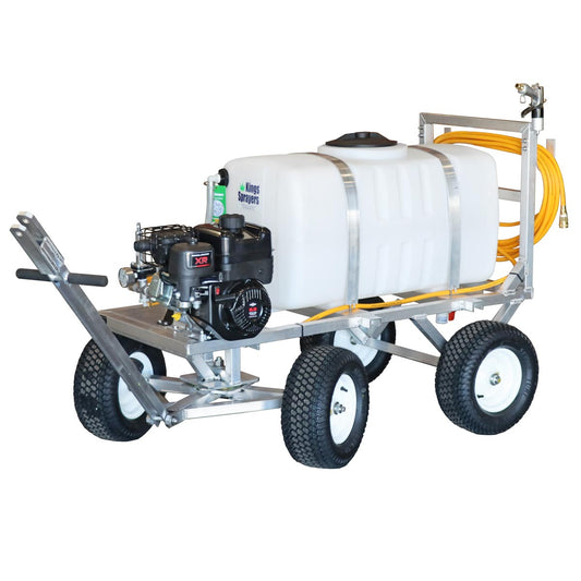 Kings Sprayers 50 Gallon 4-Wheel Sprayer with 7 gpm Roller Pump