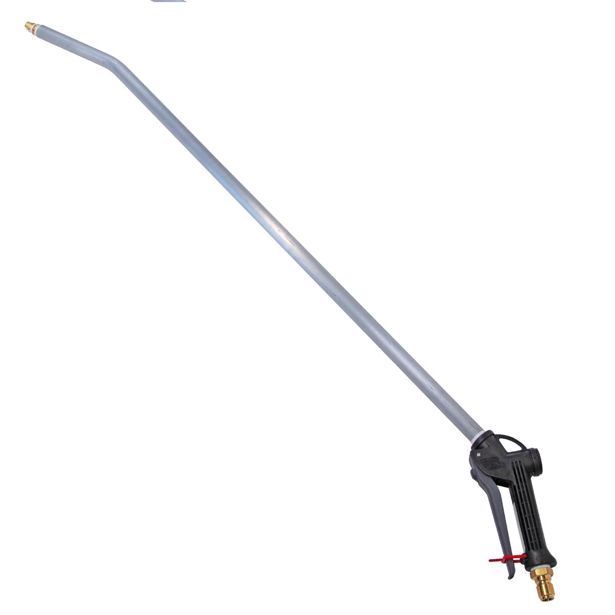 36" Aluminum Lawn Wand with Udor Nickel-Plated Aluminum Trigger Valve
