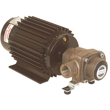 Hypro 4101N-EH Ni-Resist 4-Roller Pump with 12V Motor, 7.5 GPM, 50 PSI