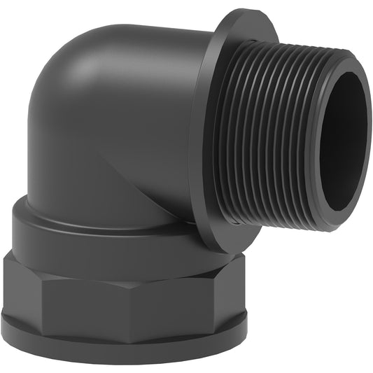 2" Male x Female NPT Elbow Coupler - Arag Poly