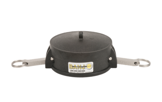 4" Cap Male Adapter (With 2 Arms) Poly Cam Lever Coupling