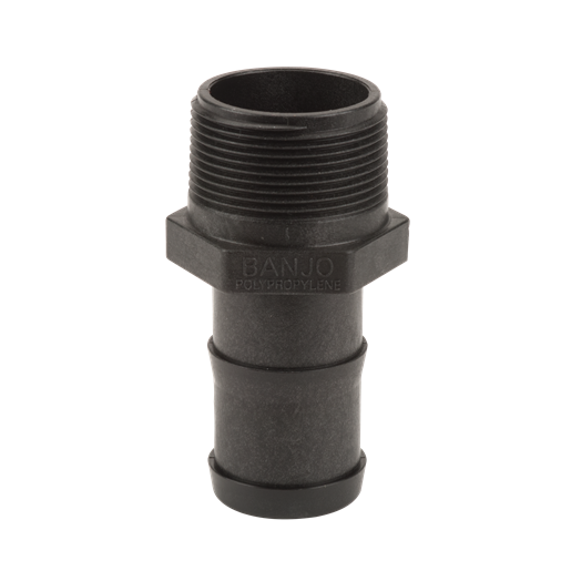 1-1/2" Male Thread x 1-1/2" Hose Barb