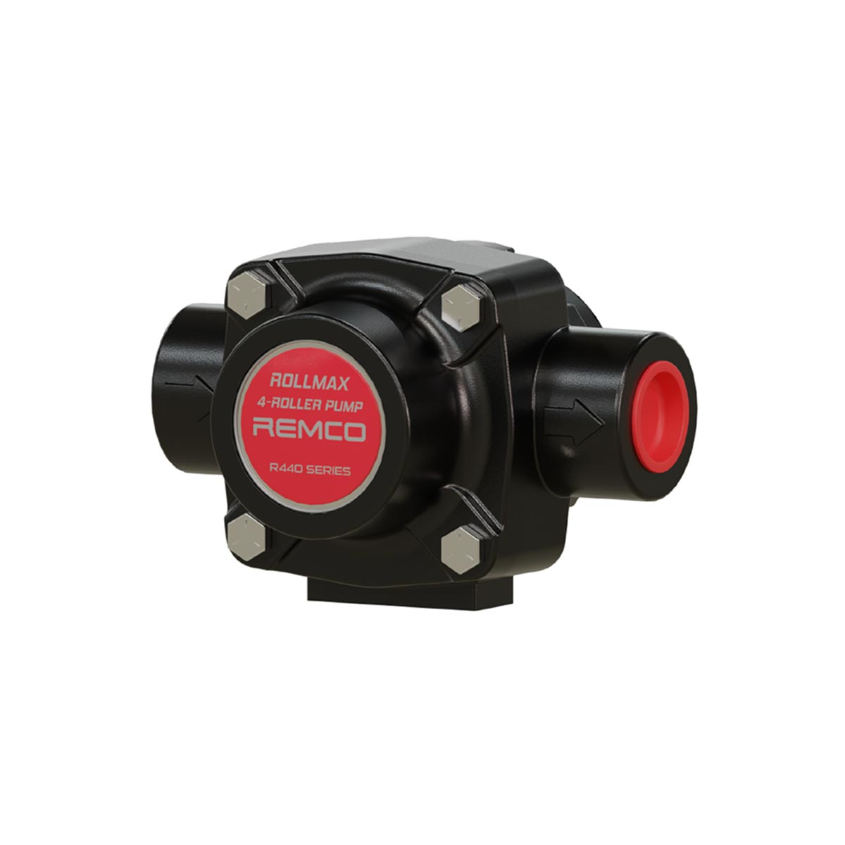 Remco R440C RollMax 4 Roller Pump, Cast Iron, CW Rotation with 5/8" Shaft