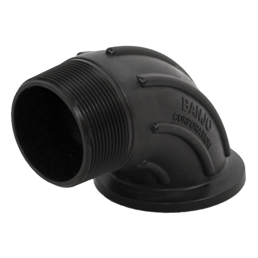 2" Full Port Flange X Male NPT Thread Sweep