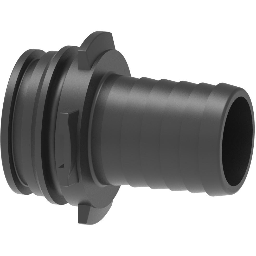 Straight Hose Fitting 1" Hose Barb with Male Connection - Arag Fork Fitting T4