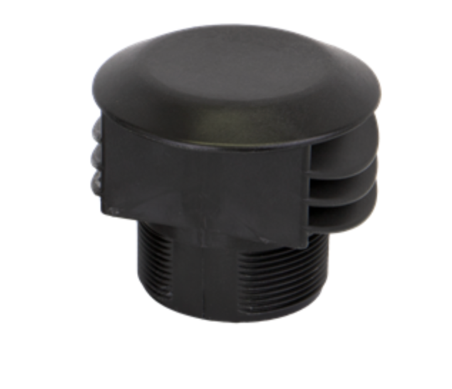2" Anti Vortex Vent Cap With 12 Mesh Stainless Steel Screen