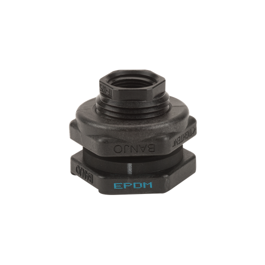 3/4" Poly Bulkhead Fitting