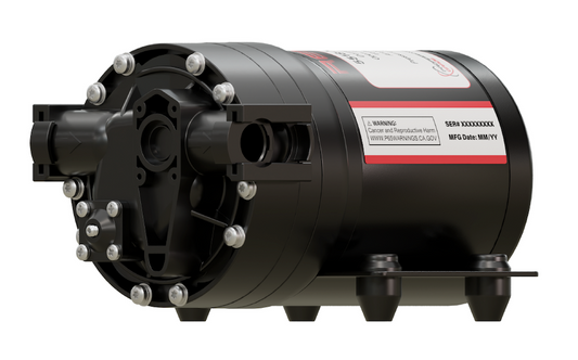 Remco 5518-2E1-94A "Fatboy" Electric Diaphragm Pump (7GPM/60PSI, Bypass)