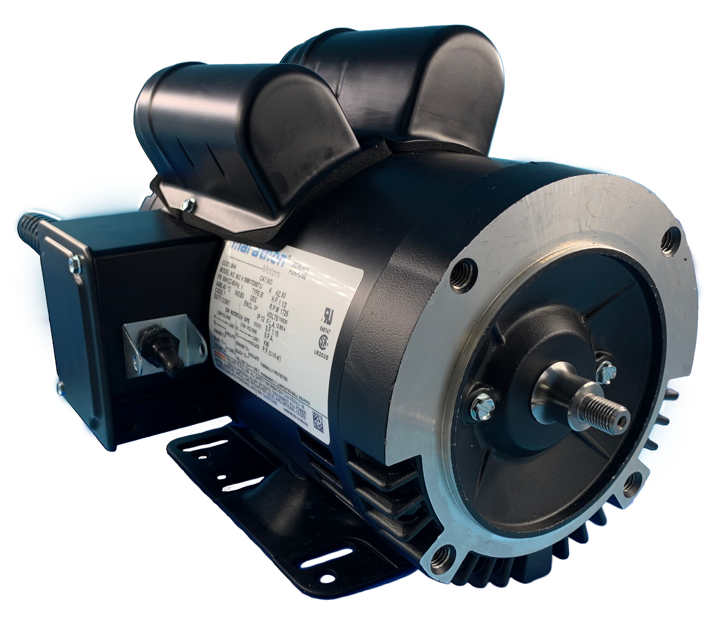 MARATHON, 1-1/2 HP, 120/230V, 12.8/6.4A, 356U/360U SERIES