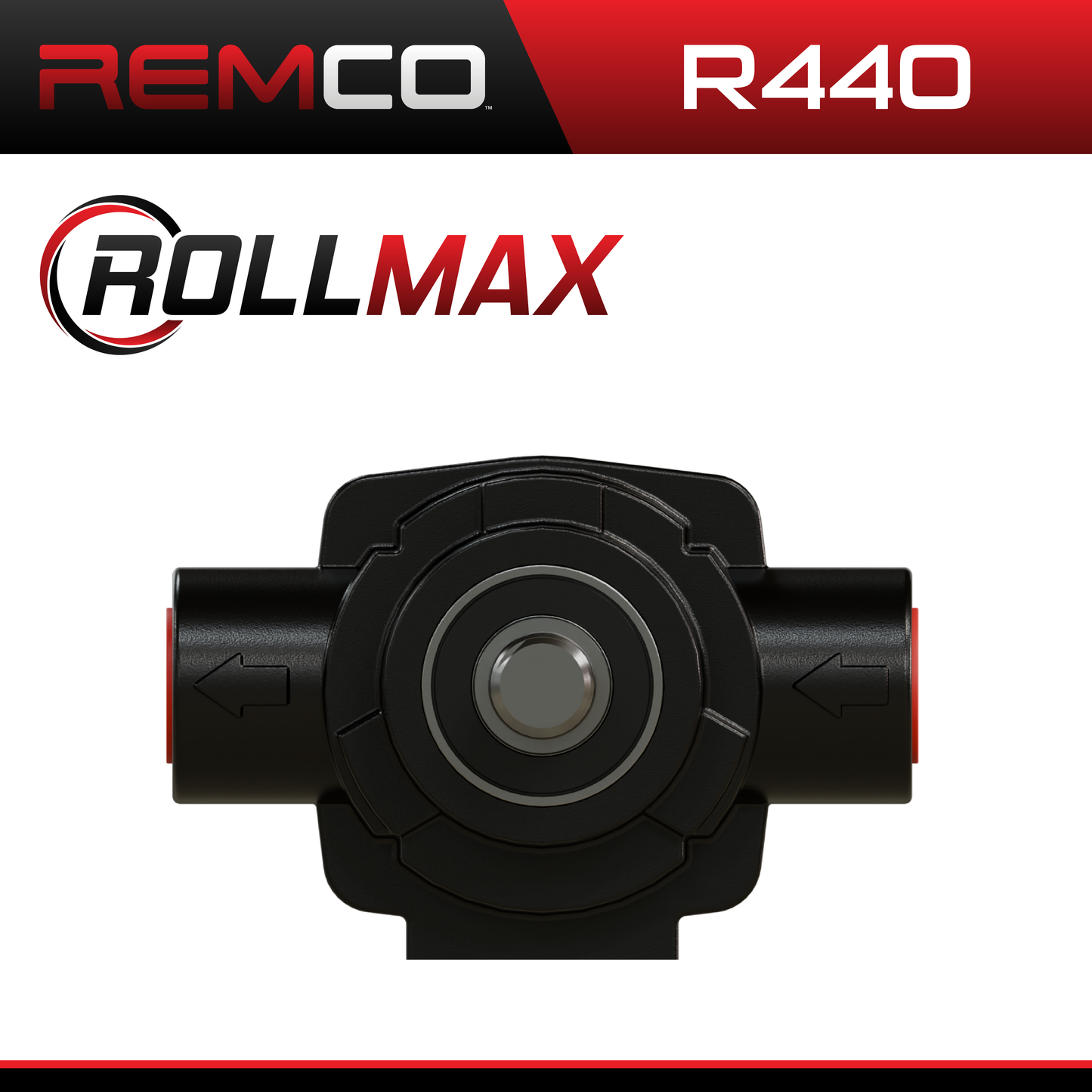Remco R440C RollMax 4 Roller Pump, Cast Iron, CW Rotation with 5/8" Shaft
