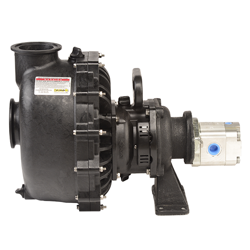 M350PHYW 3" Poly Manifold Wet Seal Centrifugal Pump w/ Hydraulic Motor