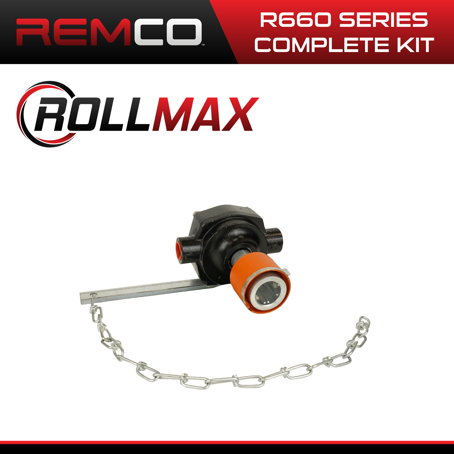 Remco R660C-TAK RollMax 6 Roller Pump Kit, Cast Iron, Multi-Speed Coupler and Torque Arm