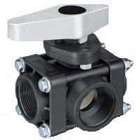 3/8" 3-Way Manual Ball Valve