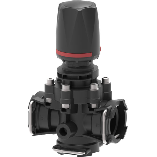 Manual Diaphragm Pressure Relief Control Valve with Fork Coupling (T5F)