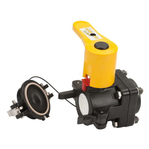 2" Poly Dry-Mate Male X FPT British Standard Pipe With FKM  Seals