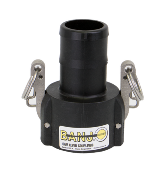 2" Female Coupling X 2" Hose Shank