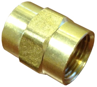 1/2" FNPT Brass Female Coupler