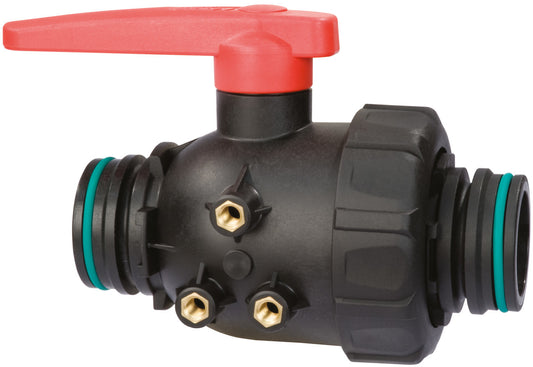 2-Way Single Union Ball Valve W/ T3 Fork Couplings