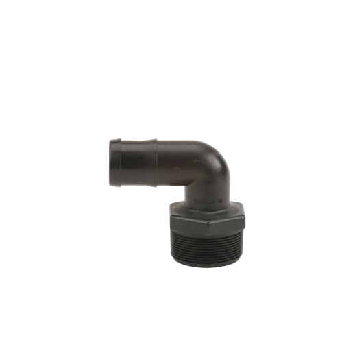 2" Male Thread x 1-1/2" HB Elbow