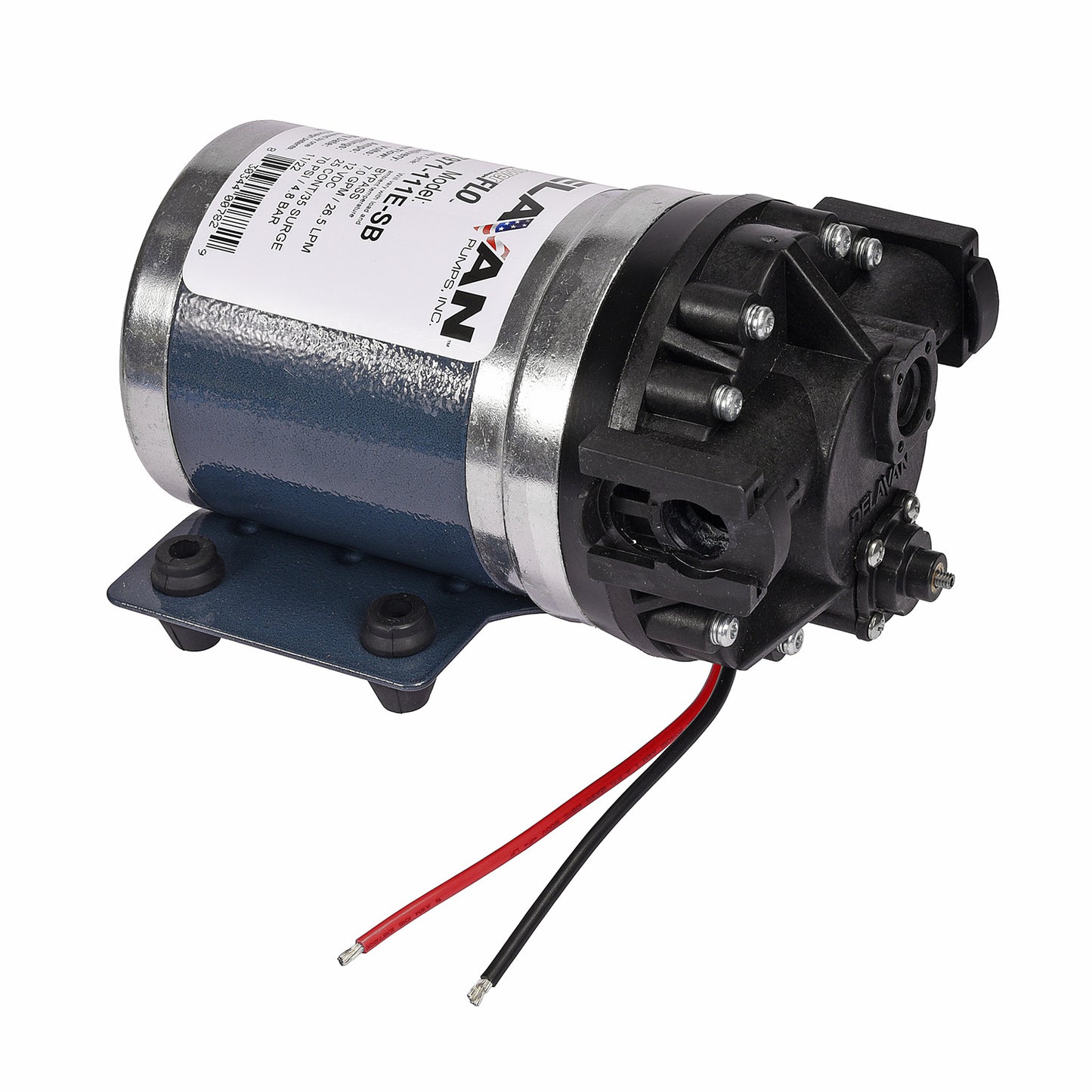 Delavan FB3 7971-111E-W 12V Electric Diaphragm Pump (Bypass) (7 gpm, 60 psi)