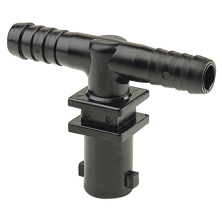 413122 Single Outlet Double Barb Nozzle Body for Dry Boom - 1/2" Barbs - Arag