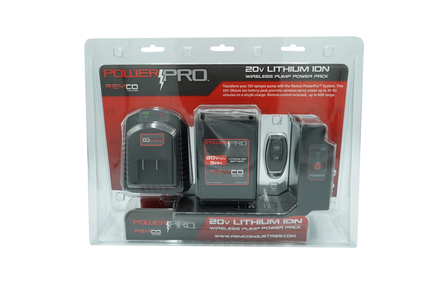 PowerPro 20 Volt Complete Battery System (package accessories included)