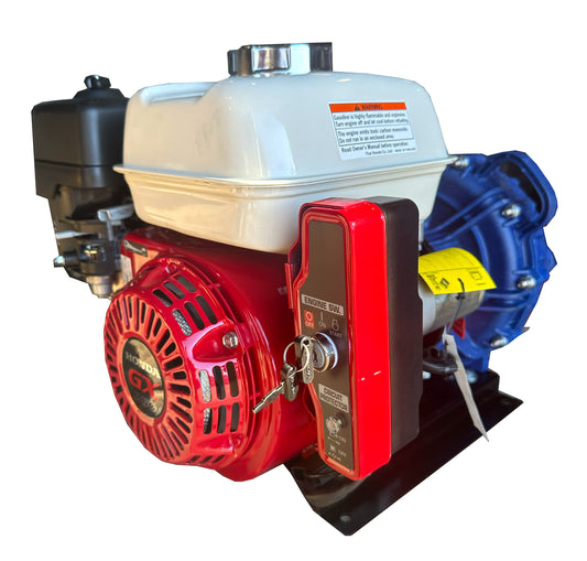 John Blue PSP-3240-G6HEFLG 2" Flanged Poly Self-Priming Centrifugal Pump W/ GX200 Electric Start Honda Engine
