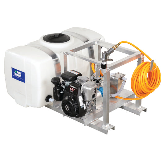 Kings 50 Gallon Skid Sprayer, 7 GPM, 150 PSI, Roller Pump, 5 HP Engine, Model KS50