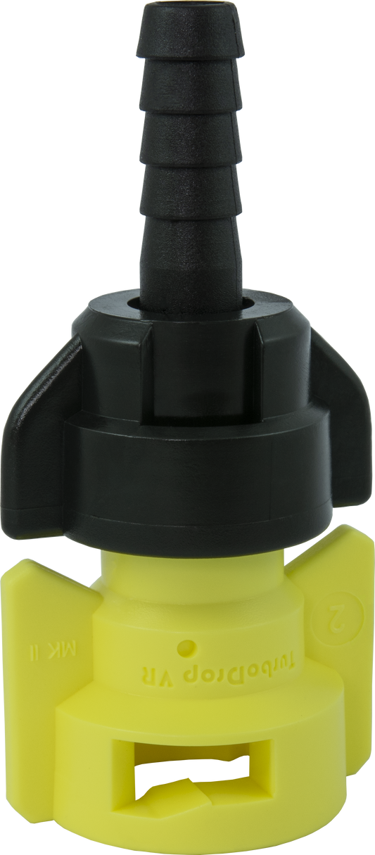 TDVRHB02 TurboDrop® Variable Rate Hose Barb Nozzle