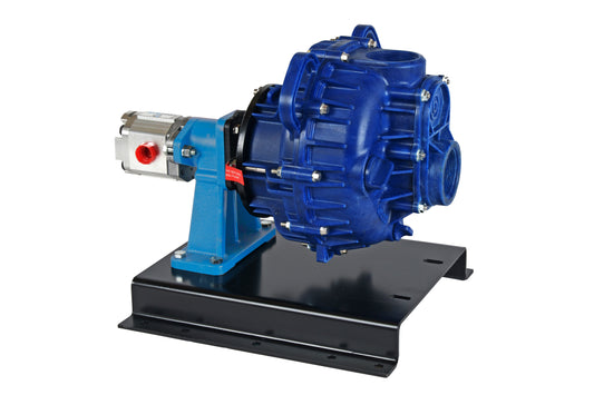 John Blue PSP-3240-PH2 2" Poly Self-Priming Centrifugal Pump w/ Hydraulic Motor and Pedestal