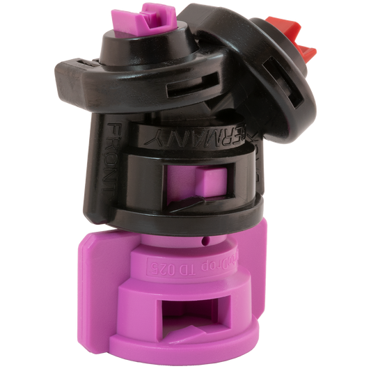 TACDF025-D TurboDrop® Asymmetric Ceramic Dual Fan Nozzle - D Version