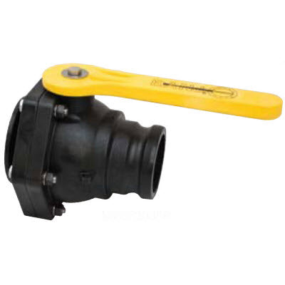 3" Flange x 3" Male Adapter Full Port Manifold "Stubby" Valve