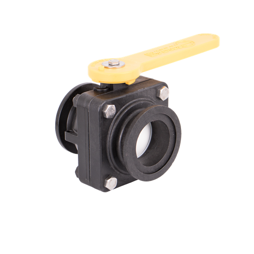2" Flange x 2" Flange Full Port Manifold "Stubby" Valve
