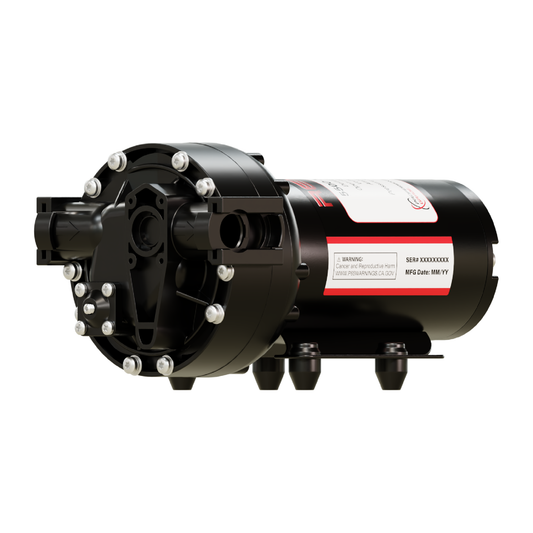 Remco 5514-2E1-63B Electric Diaphragm Pump (3.2GPM/60PSI, Bypass)