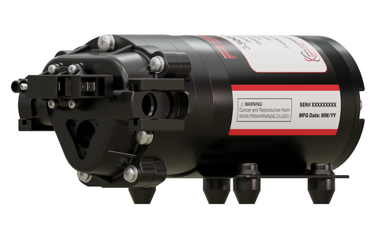 Remco 3311-1E1-82B Electric Diaphragm Pump (1.2GPM/60PSI,  Demand)