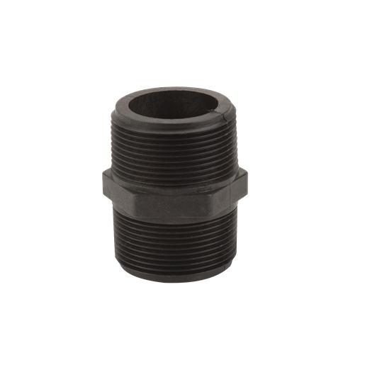 1-1/2" Short Poly Nipple