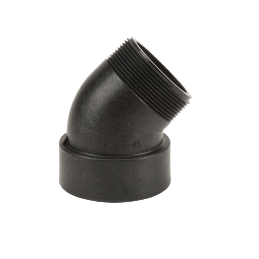 3" 45° Poly Street Elbow